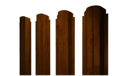 Штакетник П-образный А фигурный 0,45 Print Premium Golden Wood Intense FTC купить в санкт-петербурге