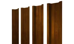 Штакетник П-образный В с прямым резом 0,45 Print-Double Premium Golden Wood Intense F купить в санкт-петербурге