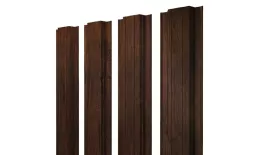 Штакетник Прямоугольный с прямым резом 0,45 Print-Double Premium Cherry Wood Dark F купить в санкт-петербурге