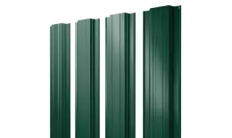 Штакетник Прямоугольный с прямым резом 0,5 Satin Matt RAL 6005 зеленый мох купить в санкт-петербурге
