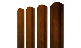 Штакетник Прямоугольный фигурный 0,45 Print Premium Golden Wood Intense FTC купить в санкт-петербурге