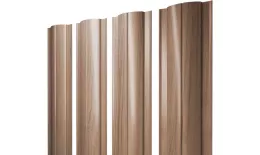 Штакетник Круглый с прямым резом 0,45 Print Elite Honey Wood TwinColor купить в санкт-петербурге