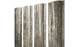 Штакетник Круглый с прямым резом 0,45 Print Elite Nordic Wood TwinColor купить в санкт-петербурге