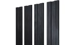 Штакетник Twin с прямым резом 0,45 Print Premium Grey Wood TwinColor купить в санкт-петербурге