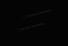 Штакетник металлический МЕТАЛЛ ПРОФИЛЬ М-111-О (ПЭ-01-9005-0.45) купить в санкт-петербурге