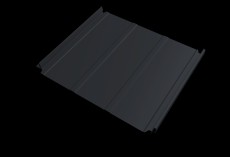 Кликфальц Double Pro Line Grand Line 0,45 Drap TwinColor с пленкой на замках RAL 7024 мокрый асфальт купить в санкт-петербурге