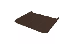 Кликфальц Pro Line Grand Line 0,45 Drap TR с пленкой на замках RAL 8017 шоколад купить в санкт-петербурге