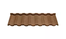 Черепица композитная 0.40мм 1340х420мм CM ROOF BOND COFFEE (кофе) купить в санкт-петербурге