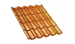 Металлочерепица Трамонтана-S AGNETA 0.5 мм Copper медь купить в санкт-петербурге