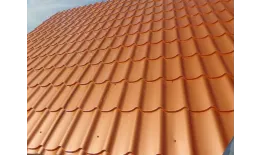 Металлочерепица Монтерроса-S AGNETA 0.5 мм Copper медь купить в санкт-петербурге