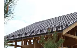 Металлочерепица GL Квинта плюс (Kvinta Plus) 0,5 Velur RAL 6005 зеленый мох купить в санкт-петербурге