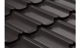 Металлочерепица GL Kvinta Plus 0,5 Rooftop Matte (Стальной Бархат) RR 32 темно-коричневый купить в санкт-петербурге