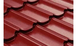 Металлочерепица Grand Line Kvinta Plus 0,5 Satin RAL 3011 красно-коричневый купить в санкт-петербурге