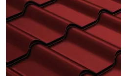 Металлочерепица GL Kamea 0,5 GreenCoat Pural Matt RAL 3009 оксидно-красный купить в санкт-петербурге