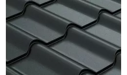 Металлочерепица GL Kamea 0.5 GreenCoat Pural Matt RAL 7016 антрацитово-серый купить в санкт-петербурге