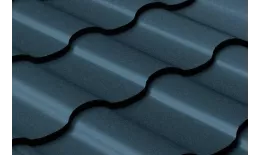 Металлочерепица GL Kredo 0.5 GreenCoat Pural RAL 7024 мокрый асфальт купить в санкт-петербурге