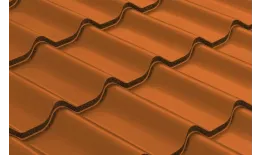 Металлочерепица GL Classic 0.5 Quarzit Сuprum Steel медь купить в санкт-петербурге