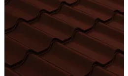 Металлочерепица Grand Line Classic 0.5 Satin RAL 8017 шоколад купить в санкт-петербурге