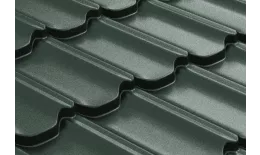 Металлочерепица GL Kvinta Plus 3D 0,5 GreenCoat Pural Matt RR 11 темно-зеленый купить в санкт-петербурге