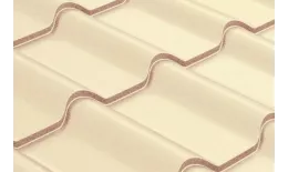 Металлочерепица GL Kamea 0,5 Satin RAL 1015 светлая слоновая кость купить в санкт-петербурге