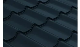 Металлочерепица Grand Line Classic PurPro Matt 0.5 RAL 7024 мокрый асфальт купить в санкт-петербурге