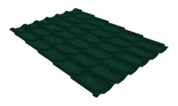 Металлочерепица Grand Line Classic Полиэстер 0.4 RAL 6005 зеленый мох купить в санкт-петербурге