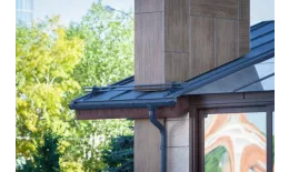 Двойной стоячий фальц Grand Line Rooftop Matte Стальной Бархат 0.5 мм RAL 7016 Антрацитово-серый купить в санкт-петербурге