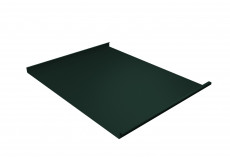 Двойной стоячий фальц Grand Line Полиэстер 0.7 мм RAL 6005 Зеленый мох GLdvoinoi07-pe6005