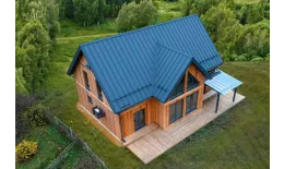 Кликфальц Grand Line 0,5 Satin Matt с пленкой на замках RAL 7024 мокрый асфальт купить в санкт-петербурге