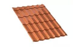 Металлочерепица Ламонтерра-XL AGNETA 0.5 мм Copper медь купить в санкт-петербурге