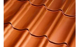 Металлочерепица Ламонтерра-XL AGNETA 0.5 мм Copper медь купить в санкт-петербурге