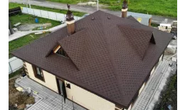Гибкая черепица ТехноНИКОЛЬ Классик Кадриль агат (коричневый) купить в санкт-петербурге