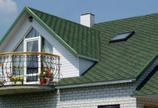 Гибкая черепица Tegola Top Shingle Смальто (Smalto) зеленый купить в санкт-петербурге