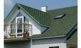Гибкая черепица Tegola Top Shingle Смальто (Smalto) зеленый купить в санкт-петербурге