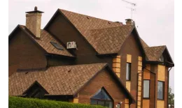 Гибкая черепица Tegola Nobile Tile Вест терракота купить в санкт-петербурге