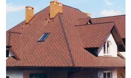 Гибкая черепица Tegola Nobile Tile Вест темно-красный купить в санкт-петербурге