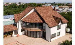 Гибкая черепица Tegola Nobile Tile Шервуд терракота купить в санкт-петербурге