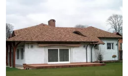 Гибкая черепица Tegola Nobile Tile Шервуд дерево купить в санкт-петербурге