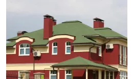 Гибкая черепица Tegola Nordland Классик зеленый с отливом купить в санкт-петербурге