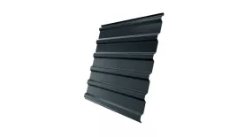 Профнастил Grand Line С20R Rooftop Matte (Стальной бархат) 0,5 мм RAL 7016 Антрацитово-серый купить в санкт-петербурге