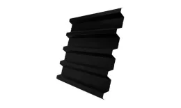 Профнастил Grand Line Н60 R Rooftop Matte (Стальной бархат) 0,5 мм RAL 9005 Черный купить в санкт-петербурге