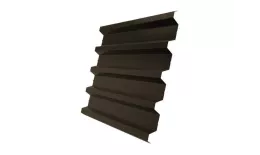 Профнастил Grand Line Н60 R Satin 0,5 мм RAL 8019 Темно-коричневый купить в санкт-петербурге