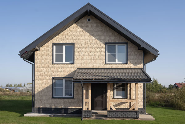 фасадные панели под камень